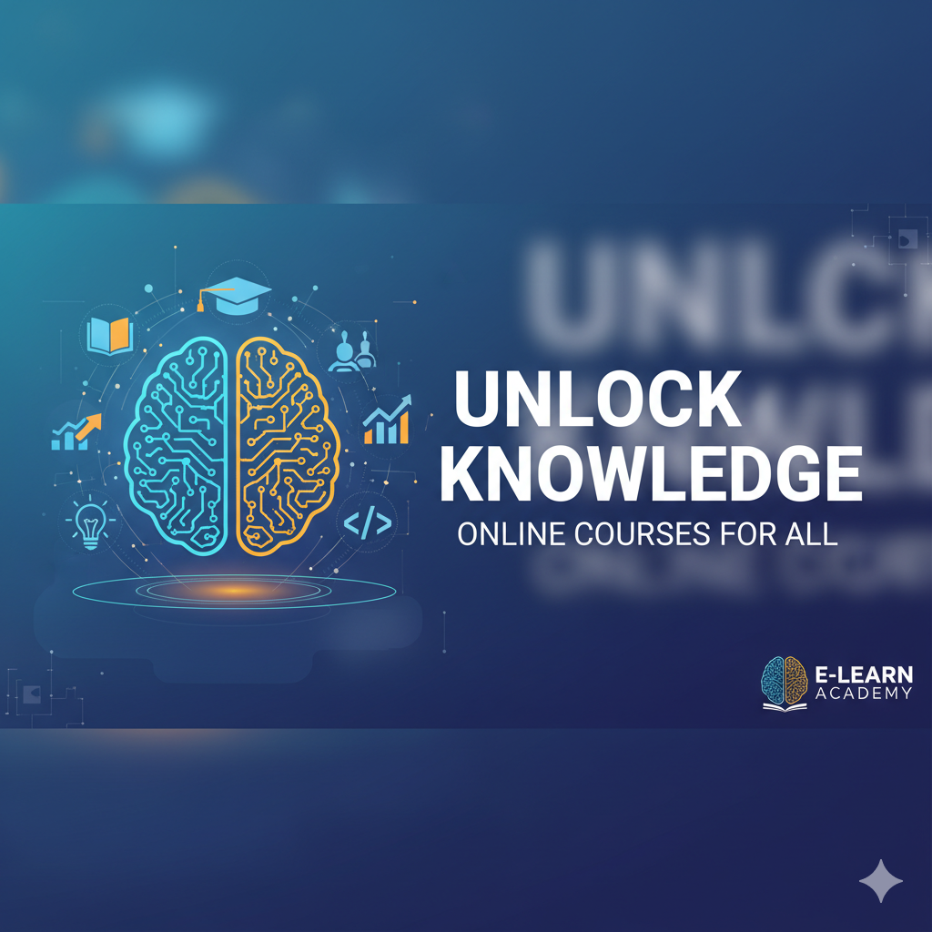 E-Learning Website preview